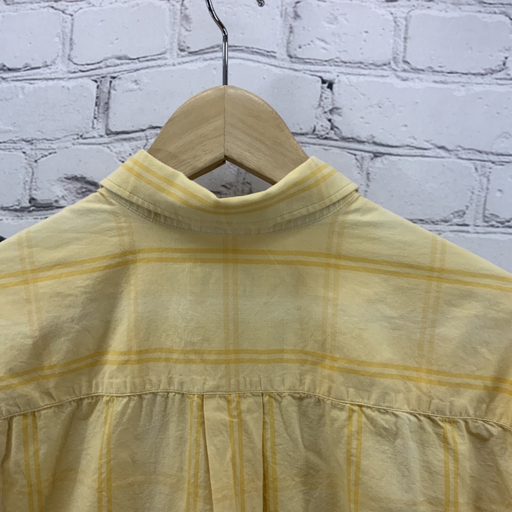 Cutter & Buck Button Down Shirt Mens Sz S Yellow - Picture 7 of 10